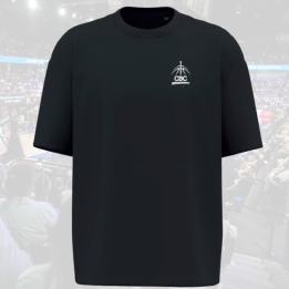 T-shirt unisexe oversize manches courtes - CBC