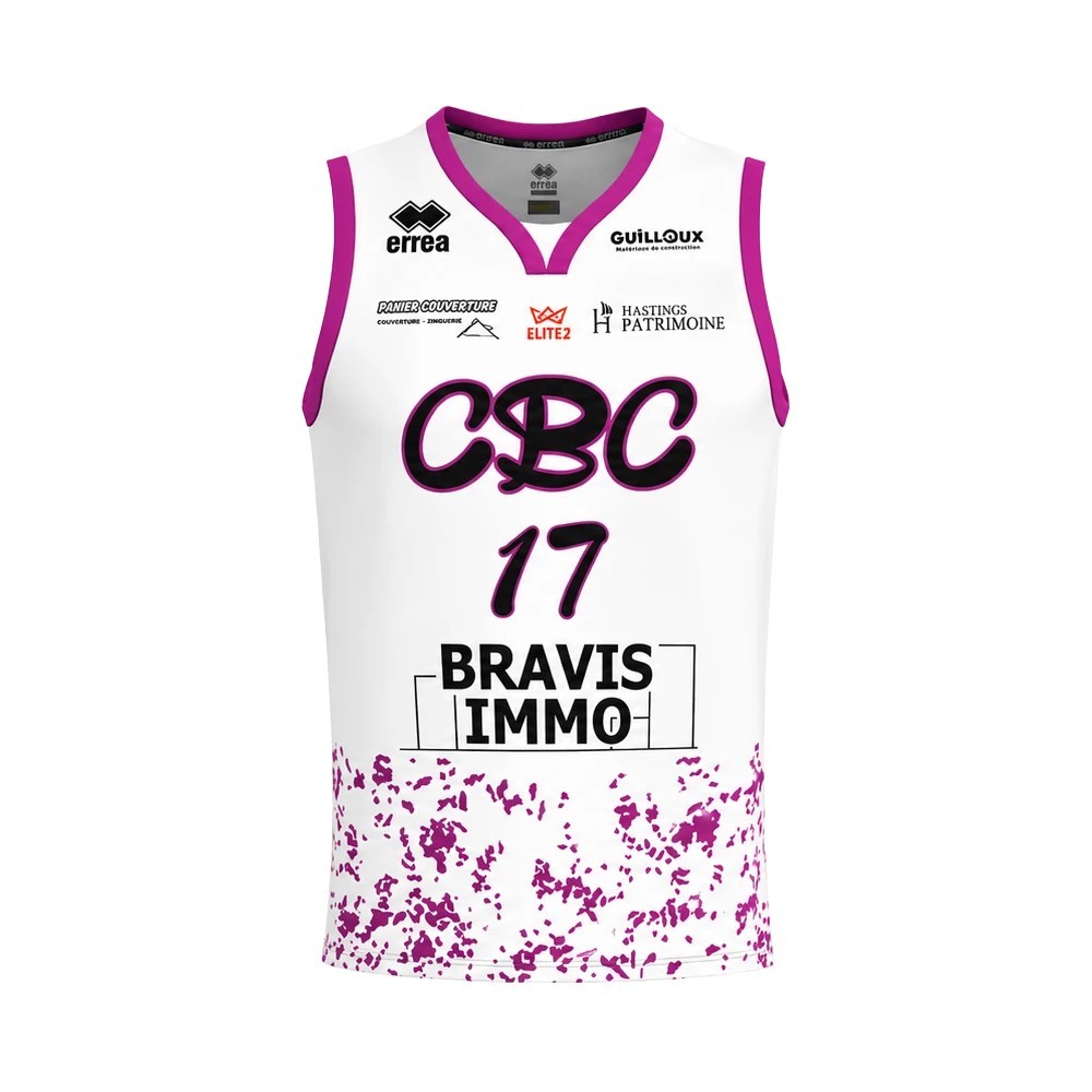 Maillot domicile CBC saison 2025/2026