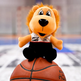 Peluche Dunky 20 cm mascotte avec maillot du CBC