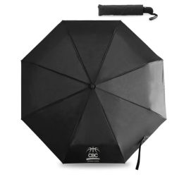 Parapluie pliable coupe-vent noir - CBC