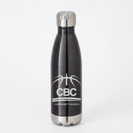 Gourde acier inoxydable double paroi noire 510 ml - CBC