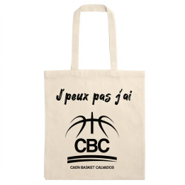 Tote bag en coton naturel avec marquage - CBC