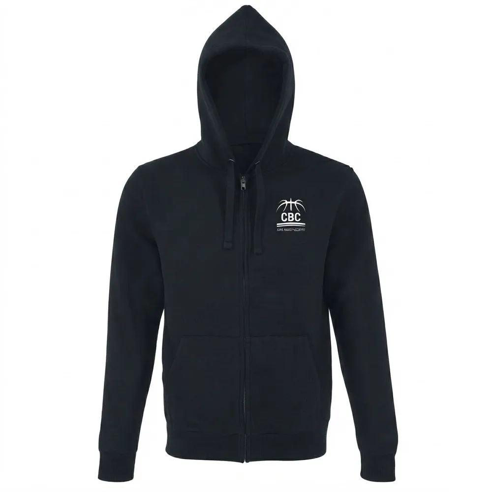 Veste zippée à capuche molleton LSF pour Femme - CBC